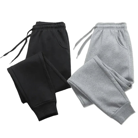 Men's Casual Fleece Jogger Pants For Autumn and Winter Workouts - Jacques Essential