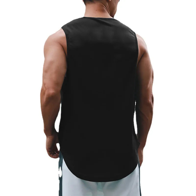 Men's Summer Gym Tank Top, Quick-Dry, Sleeveless Fitness Shirt! - Jacques Essential