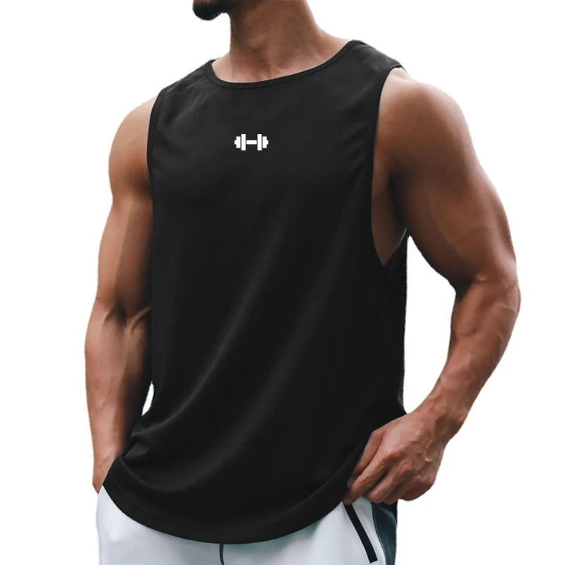 Men's Summer Gym Tank Top, Quick-Dry, Sleeveless Fitness Shirt! - Jacques Essential