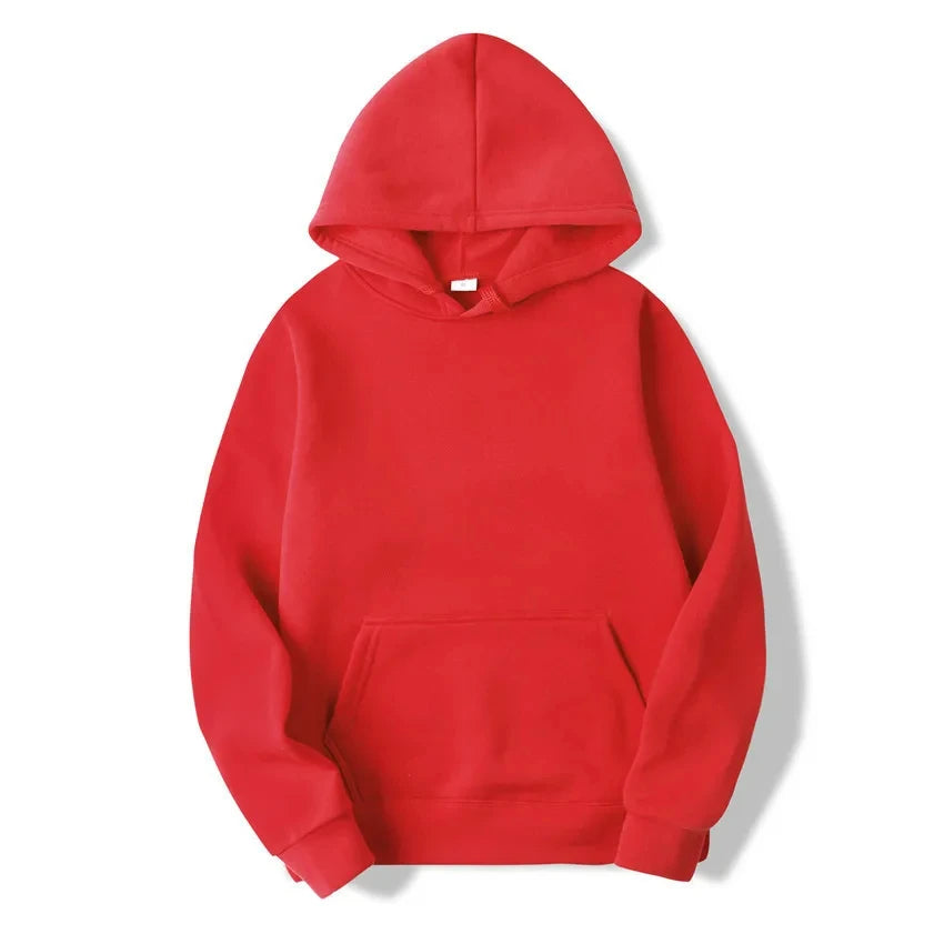 Men's and Women's Casual Solid Color Hoodie Sweatshirt - Jacques Essential