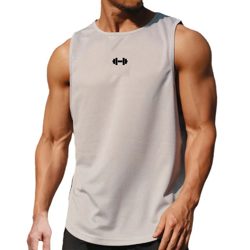 Men's Summer Gym Tank Top, Quick-Dry, Sleeveless Fitness Shirt! - Jacques Essential