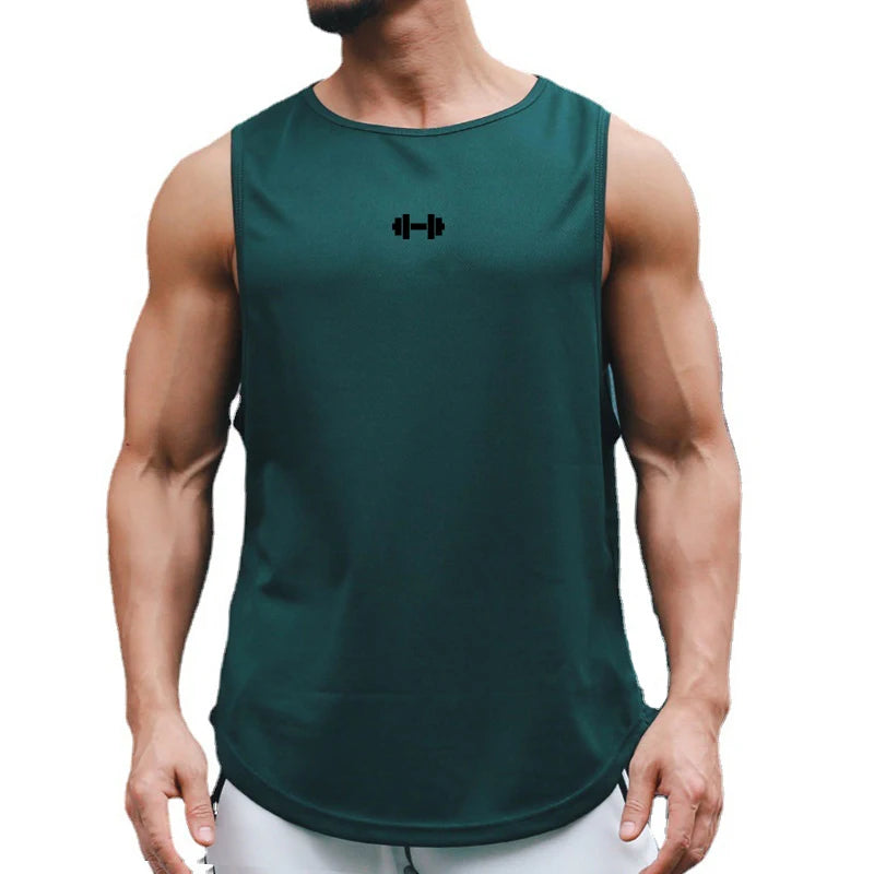 Men's Summer Gym Tank Top, Quick-Dry, Sleeveless Fitness Shirt! - Jacques Essential