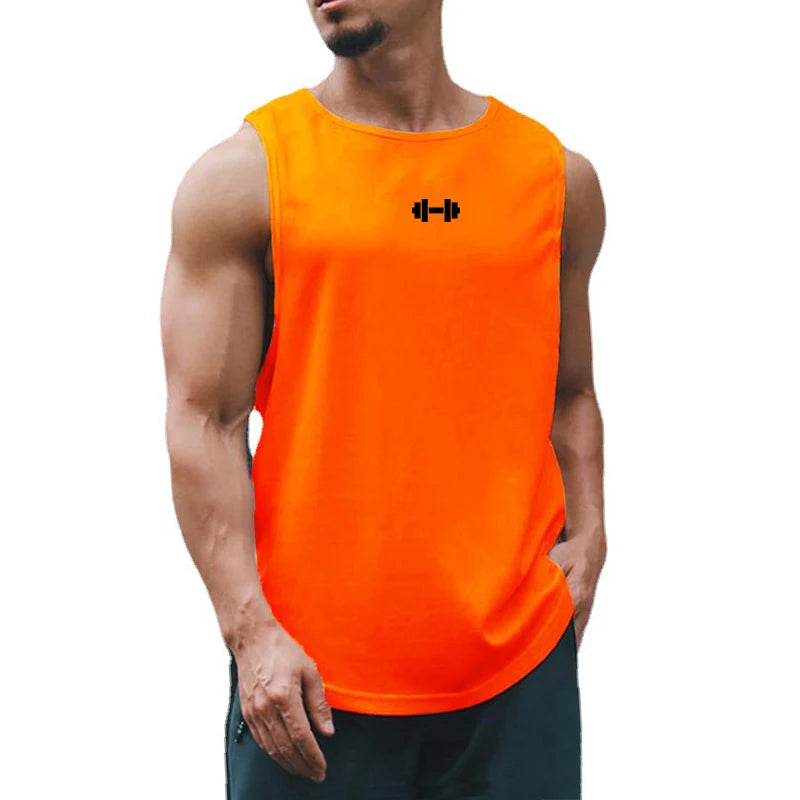 Men's Summer Gym Tank Top, Quick-Dry, Sleeveless Fitness Shirt! - Jacques Essential