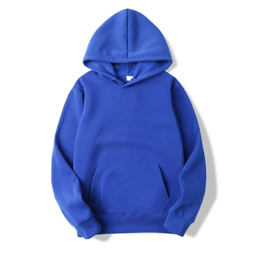 Men's and Women's Casual Solid Color Hoodie Sweatshirt - Jacques Essential