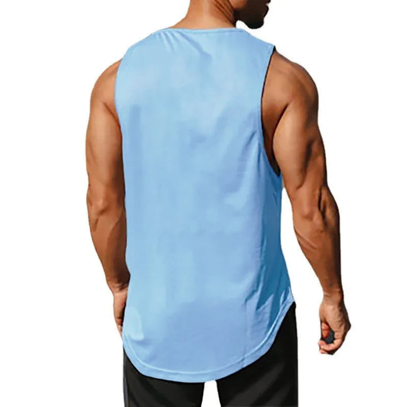 Men's Summer Gym Tank Top, Quick-Dry, Sleeveless Fitness Shirt! - Jacques Essential