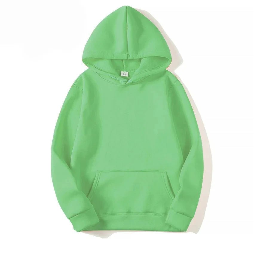 Men's and Women's Casual Solid Color Hoodie Sweatshirt - Jacques Essential