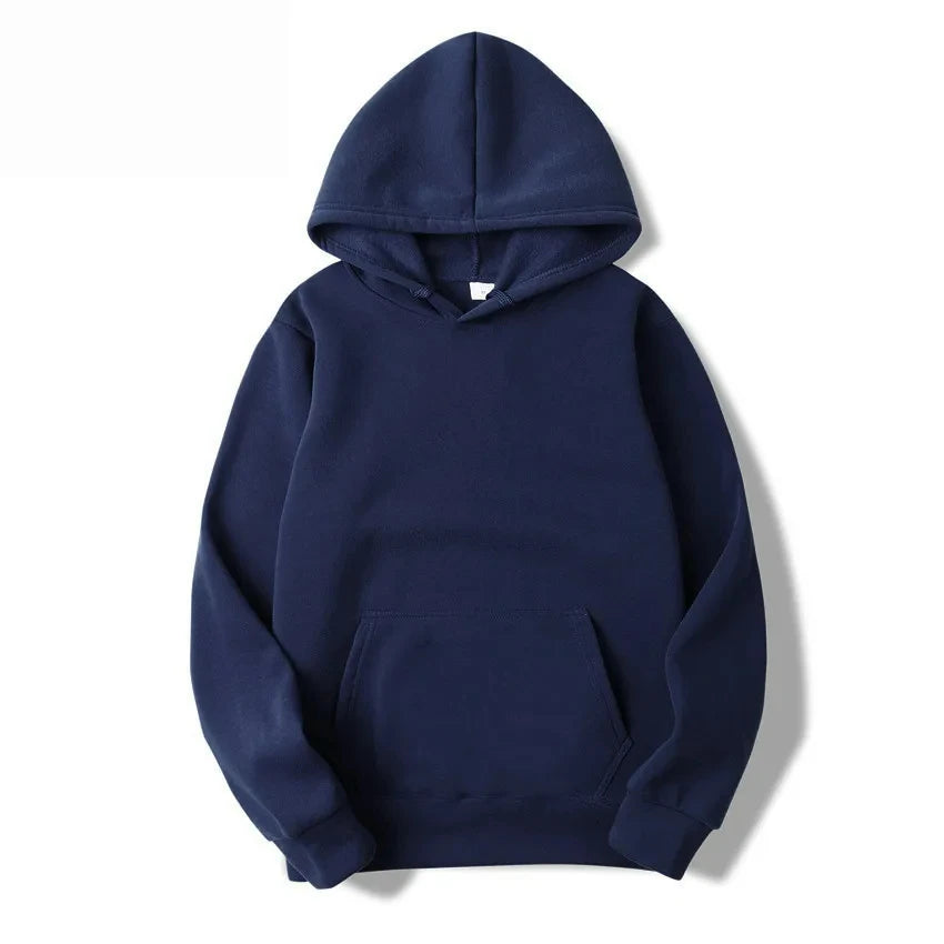 Men's and Women's Casual Solid Color Hoodie Sweatshirt - Jacques Essential