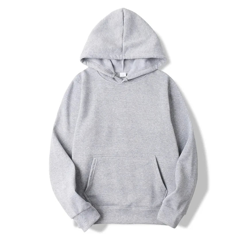 Men's and Women's Casual Solid Color Hoodie Sweatshirt - Jacques Essential