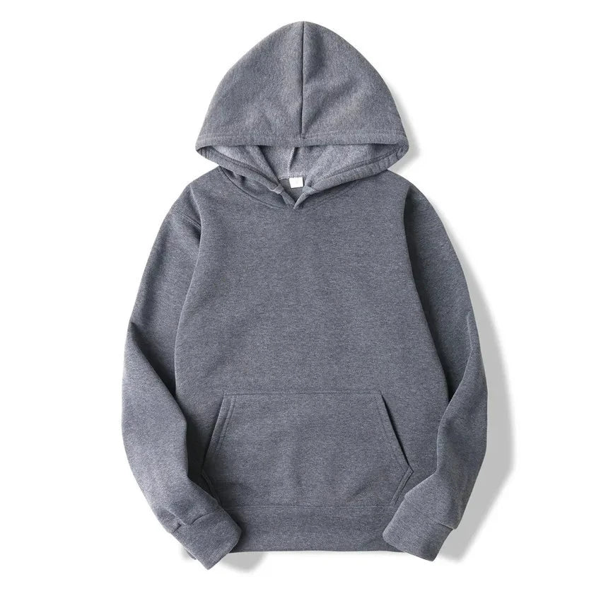 Men's and Women's Casual Solid Color Hoodie Sweatshirt - Jacques Essential