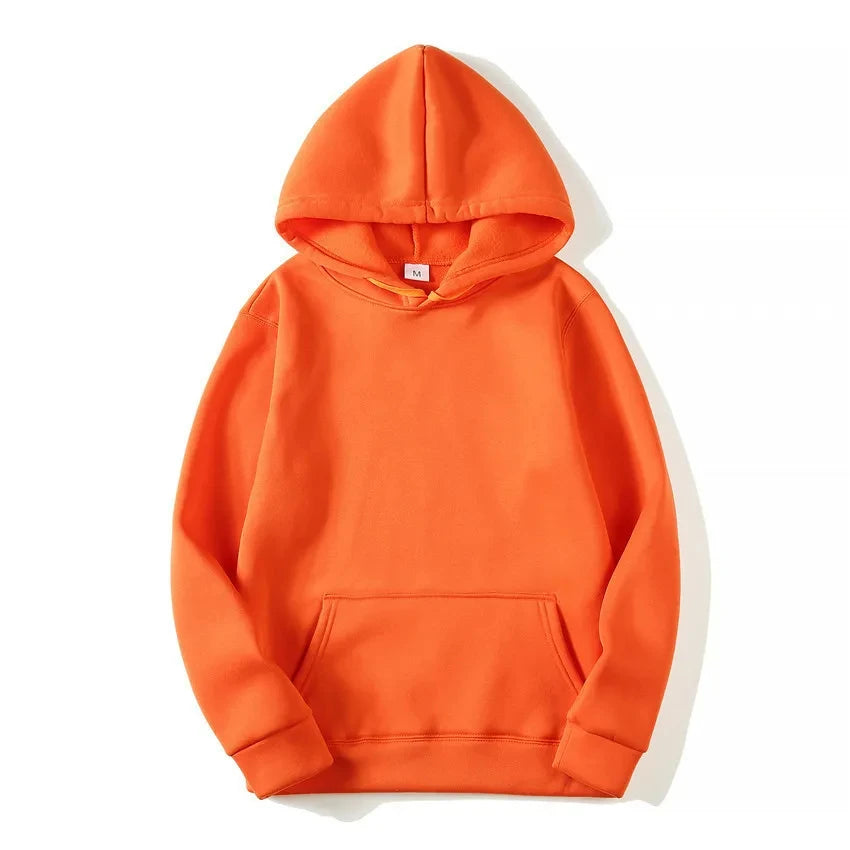 Men's and Women's Casual Solid Color Hoodie Sweatshirt - Jacques Essential